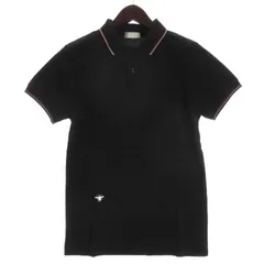 dior homme SS07 ポケット　ポロシャツ　エディスリマン 2007SS DIOR HOMME by Hedi Slimane border polo shirt | NOIR