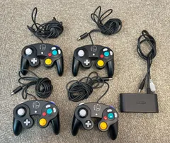 ニンテンドー ゲームキューブ コントローラー　アダプターセットのサムネイル