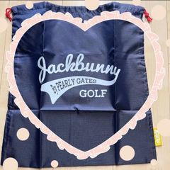 ジャックバニー♡紺色カラー巾着袋♡