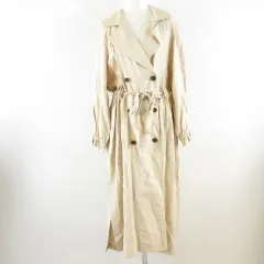 フリーズマート Free's Mart トレンチコート スプリング ロング 長袖 ベージュ M *A309
