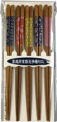 イシダ 日本製 箸 天然木 約23cm 5膳入