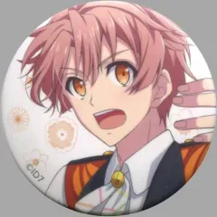 【中古】バッジ・ピンズ(キャラクター) 和泉三月(背景白) 「アイドリッシュセブン キャラバッジコレクション Sakura Message card ver.」