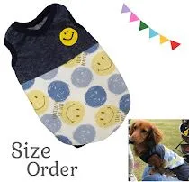 スマイルタンク・ハンドメイド犬服 犬の洋服 オーダーメイド ダックス プードル チワワ シュナウザー 柴犬