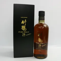 竹鶴25年 空瓶 箱有り