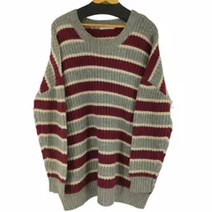 ディスカバード DISCOVERED 17AW ボーダー柄 プルオーバー ウールニット メンズ FREE のサムネイル