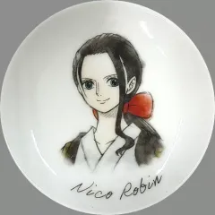【中古】皿・茶碗 ニコ・ロビン 記念プレート 「一番くじ ワンピース vol.100 Anniversary」 L賞