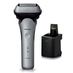 パナソニック メンズシェーバー ラムダッシュ 3枚刃 黒 全自動洗浄充電器 充電中でも剃れる ES-LT8Q-S 