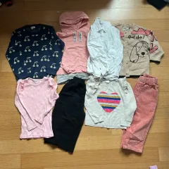 送料無料※メルカリshop取引では対象外)女の子 100サイズ前後 まとめ売り