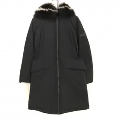 近年 新品同様❤️レオナール❤️ダウン コート❤️38 40❤️ダウンジャケット 美品 レオナール ダウンコート ブラウン フラワー 花柄 トリム ロゴ