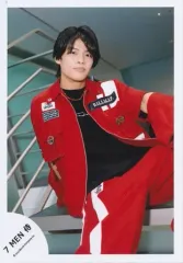 【中古】生写真(STARTO) 7 MEN 侍/菅田琳寧/膝上・座り/「ジュニア アクリルスタンド」撮影オフショット/公式生写真