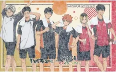 【中古】キャラカード 集合 和紙風カード 「ハイキュー!!×極楽湯・RAKU SPA 最高にハイなキュー日(じつ)」 グッズ購入特典 第1弾