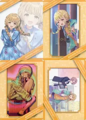 【中古】キャラカード 藤田ことね トレーディングカード4枚セット 「FAMくじオンライン 学園アイドルマスター」 E-3賞