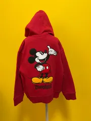 【Size110】vintage ミッキー パーカー US古着 アメリカ ヴィンテージ ディズニー Disney land