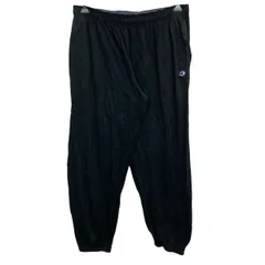 Champion スウェットパンツ 2XL ブラック チャンピオン イージーパンツ ビッグサイズ スポーティー ボトムス 古着卸 アメリカ仕入 2505-177