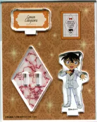 【中古】アクリルスタンド・アクリルパネル 江戸川コナン アクリルスタンド 「名探偵コナンカフェ2019」