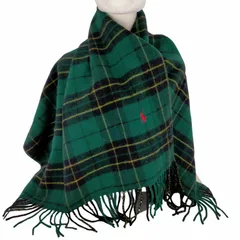 ラルフローレン RALPH LAUREN タータンチェック 大判マフラー レディース 表記無 のサムネイル