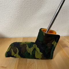 ゴルフヘッドカバー　パターカバー（ピンタイプ）　ハンドメイド）