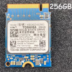 TOSHIBA | M.2 NVMe SSD 2230 | 256G | | KBG40ZNS256G / 19y / toshiba【772】