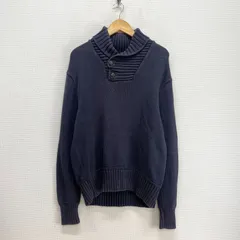 POLO RALPH LAUREN ポロ ラルフローレン ショールカラー コットンニット セーター M 10126734