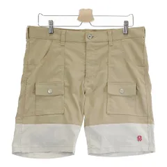 サイズ：L ROUGH&SWELL ラフアンドスウェル  ハーフパンツ  ベージュ系 [240101531960] ゴルフウェア メンズ ストスト