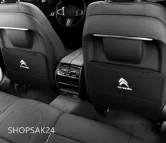 citroen シトロエン キックガード シートバック マット キックガード プロテクター 汚れ防止 レクサス 内装 パーツ 2Pセット インテリア アクセサリー  取り付け簡単  ☆3色選択☆  全車種対応675のサムネイル