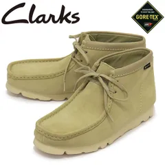 Clarks (クラークス) 26179257 WallabeeBT GTX ワラビーブーツ ゴアテックス メンズ ブーツ Maple Suede CL144 UK7-約25.0cm