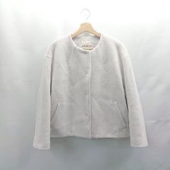 ◇ ⊇ Apuweiser-riche アプワイザー リッシェ ウール混合 長袖 コート サイズ0 ピンク系 レディース E  【1503060045176】