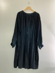 【中古】  FRENCH VINTAGE フレンチ ヴィンテージ 1900S INDIGO LINEN SMOCK BIAUDE COAT リネンスモックビュードコート アウター  【146-240411-ks-35-MIN】のサムネイル