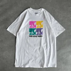80s〜90s/Hanes/ヘインズ/半袖Tシャツ/USA製/アメリカ製/シングルステッチ/和太鼓/イベントプロモーション/ポップアート/ホワイト/白/XL/jmaple