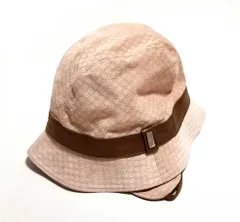 グッチ キッズ 帽子 GG ハット スエード 子供用 GUCCI GG柄 レザーのサムネイル