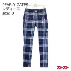 ☆PEARLY GATES☆レディース ゴルフウェア ロング パンツ チェック柄