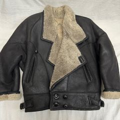 ペレペレ Pelle Pelle marc buchanan レザー ジャケット ムートン 革ジャン MADE IN U.S.A 38 メンズ 古着 レア 希少