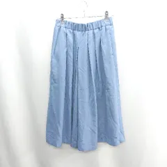 ◇ Θ Spick & Span ウエストゴム ガウチョパンツ サイズ36 ライトブルー レディース E  【1410100004904】