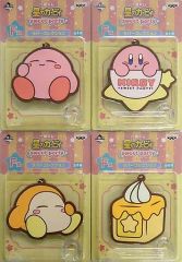[중고] 키홀더 마스코트(캐릭터) 전 4종 세트 러버 컬렉션 [이치반 복권 별의 커비 sweet party] F상