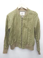 ◇ Θ coen Emergency CEC Clothing ミリタリー 長袖 ジップアップ　ブルゾン サイズL カーキ レディース P  【1410160004012】のサムネイル