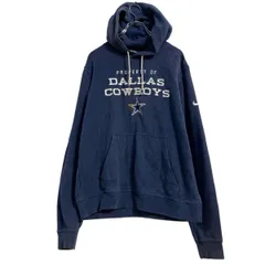 NIKE NFL ロゴスウェット パーカー S ネイビー ナイキ スポーツ プルオーバー DALLASCOWBOYS 古着卸 アメリカ仕入 a612-7965