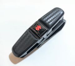 スズキ　サンバイザー クリップ　サングラス ホルダー フック　エンブレム  ジムニー　スイフト