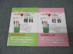 塾専用 受験生必携 POCKET iワークnote(ノート) 高校受験 理科/社会 未使用 計2冊 018s5B