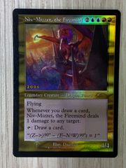 Foil 火想者ニヴ＝ミゼット/Niv-Mizzet ゲームデープロモ その1 Foil 火想者ニヴ＝ミゼット/Niv-Mizzet ゲームデープロモ その1 - メルカリ