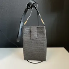 ハンドメイド　着物リメイク　ショルダーバッグポシェット　4  大島紬