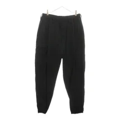 Yohji Yamamoto サルエル　チノパン Y's BORN PRODUCT] COTTON TWILL SLIM FIT DRAWSTRING PANTS(XS