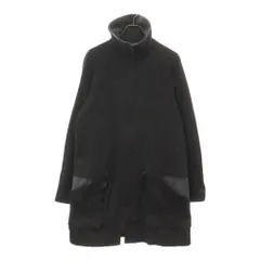 Y-3 (ワイスリー) フルジップ ロングスウェット スタンドカラー コート ブラック DP0551のサムネイル