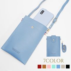 スマホショルダー スマホ入れ パスケース バッグ 定期入れ ポーチ 財布 ウォレット ケース 小銭入れ カード入れ カードケース