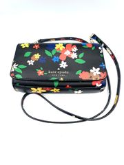 【鑑定済み】正規品 ケイトスペード kate spade new york ステイシー セーリング フローラル スモール フラップ クロスボディ ショルダーバッグ