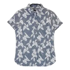 サイズ：S CALLAWAY キャロウェイ  半袖 ポロシャツ 花柄 グレー系 [240101471026] ゴルフウェア レディース ストスト