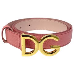 DOLCE&GABBANA DGロゴ ベルト 花柄 - メルカリ