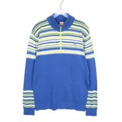 PUMA(プーマ) ハーフジップ ニット セーター メンズ XL 綿 セーター NG11086