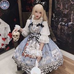 アリスと不思議な仕立て屋さんの秘密 ジャンパースカート ボルドー ロリィタ アリスと不思議な仕立て屋さんの秘密 ジャンパースカート ボルドー