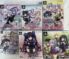 PSVITAソフト ネプテューヌ ノワール ブラン 6種セットまとめ売り