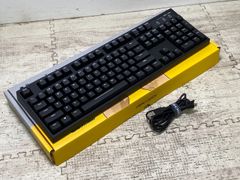 アーキス メカニカルフルキーボード 英語ASCII配列・104キー 黒モデル 2色成型 Cherry MX【茶軸 AS-KBPD04/TBK